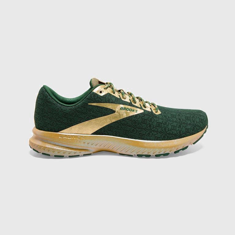 Brooks Launch 7 Mens Road Running Shoes Ireland Green (NOQZ-59718)